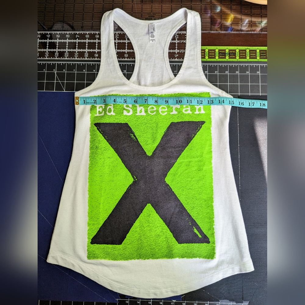 Ed Sheeran โ๏ธ Razorback Tank, Ladies Small - Picture 4 of 9